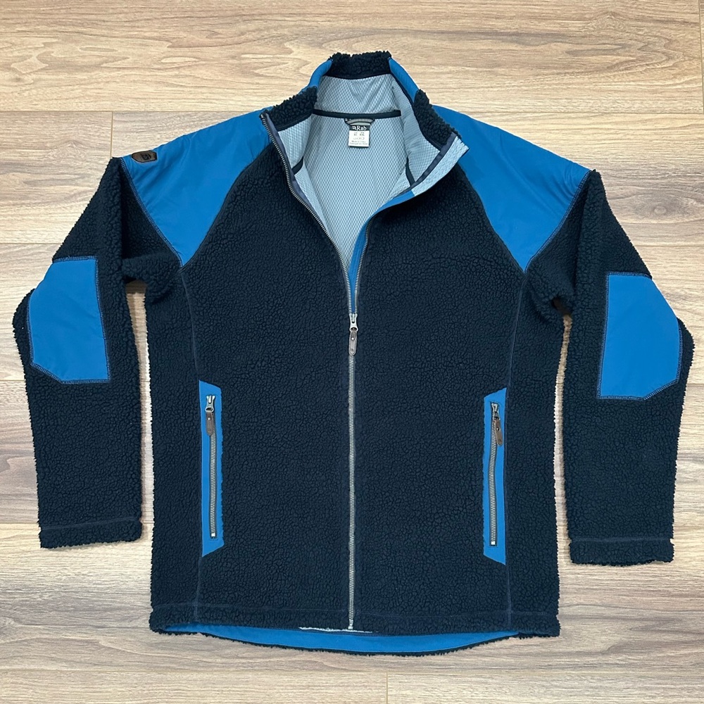 Rab Men’s Pioneer Fleece Jacket in Blue Size XL